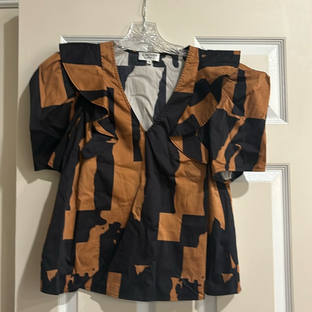 Crosby Ruffle Top!